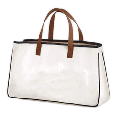 Large Capacity Canvas Handbag Tassel Shoulder Bag Lady Tote Shopping Bag