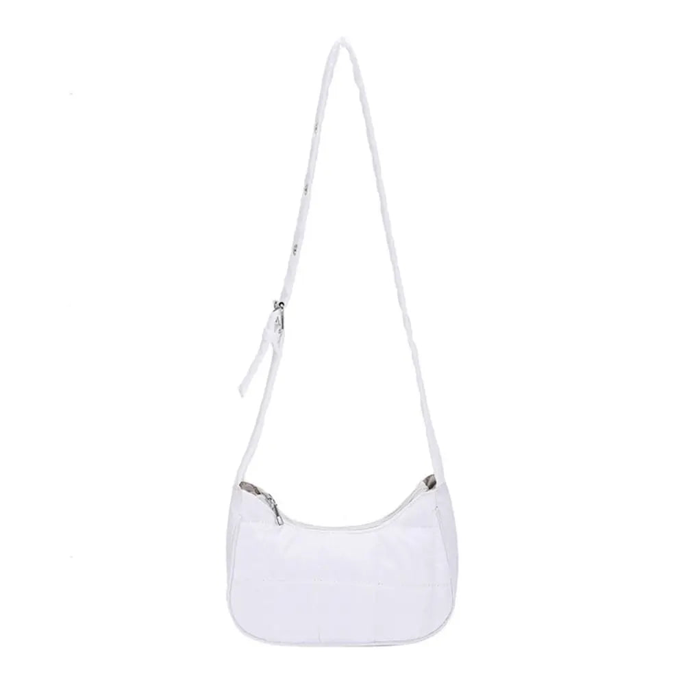 Women Large Capacity Cotton Padded Quilted Shoulder Bag