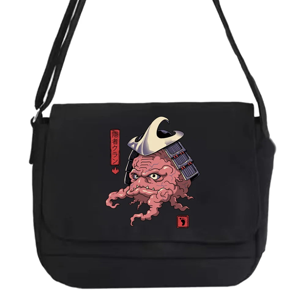 Canvas Crossbody Bag Large Capacity Monster Series