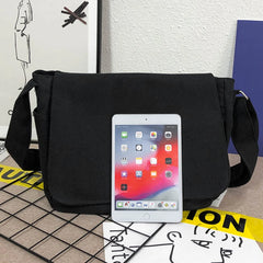 Large Capacity Crossbody Bag Food Series Canvas Shoulder Messenger Bags