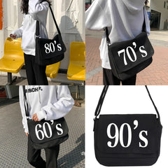 Large Capacity Crossbody Bag Canvas Shoulder Messenger Bags