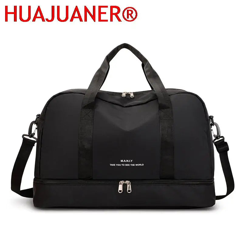 Large Capacity Nylon Handbag for Women Men Travel Bag