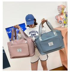 Women Large Capacity Duffle Bags - Foldable Travel Bags