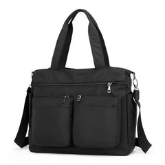 Large Capacity Nylon Handbags Waterproof Shopping Shoulder Bag