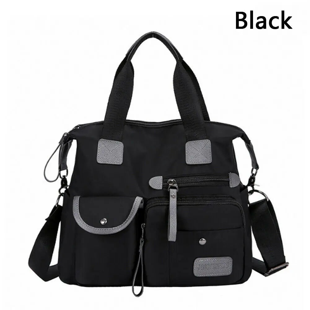 Women Large Capacity Nylon Shoulder Bags Messenger Waterproof Crossbody Bags