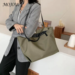 Women Shoulder Bag Large Capacity Nylon Handbag Casual Totes
