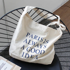 Women's Canvas Shoulder Bag Print Crossbody Bag Corduroy Bag