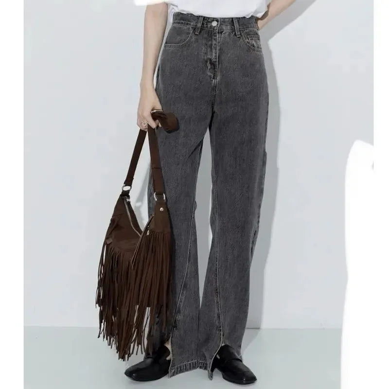 Women Large Shoulder Bag Tassel Suede Faux fur Fringe Ladies Messenger Handbag