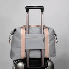 Large Travel Bag Oxford Cloth Handbag Casual Bags for Woman Solid Female Bag