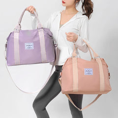 Large Travel Bag Oxford Cloth Handbag Casual Bags for Woman Solid Female Bag