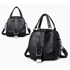 Vintage Women Leather Backpacks Handbags Travel Bagpack School Bags