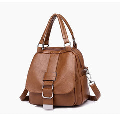 Vintage Women Leather Backpacks Handbags Travel Bagpack School Bags