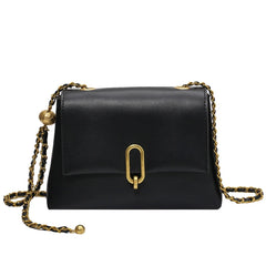 Leather Chain Flap Crossbody Bag Messenger Purse Retro Shoulder Bags