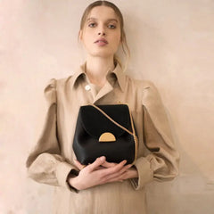 Women Leather Bag Retro Lady Bags Shoulder bag Chain Handbags