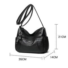 Women Leather Shoulder Bag Handbag Messenger Crossbody Bags Bolsas Sac