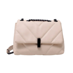 Women Leather Chain Shoulder Bag Messenger Purses Handbag