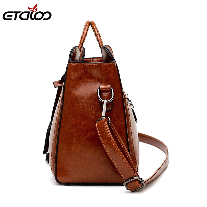 Women Leather Handbags Big Women Bag Female Bags Tote Shoulder Bag