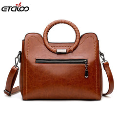 Women Leather Handbags Big Women Bag Female Bags Tote Shoulder Bag