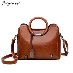 Women Leather Handbags Big Women Bag Female Bags Tote Shoulder Bag