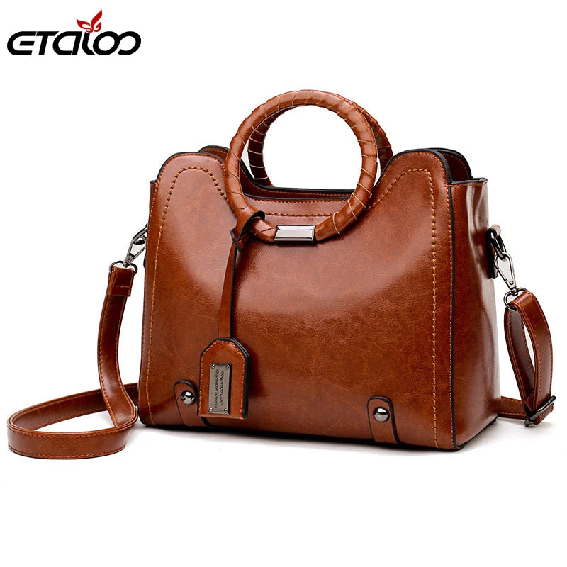 Women Leather Handbags Big Women Bag Female Bags Tote Shoulder Bag