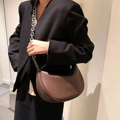 Women Leather Handbags Casual Hobos Bags for Girls Vintage Crossbody Bag