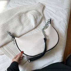 Women Leather Handbags Casual Hobos Bags for Girls Vintage Crossbody Bag