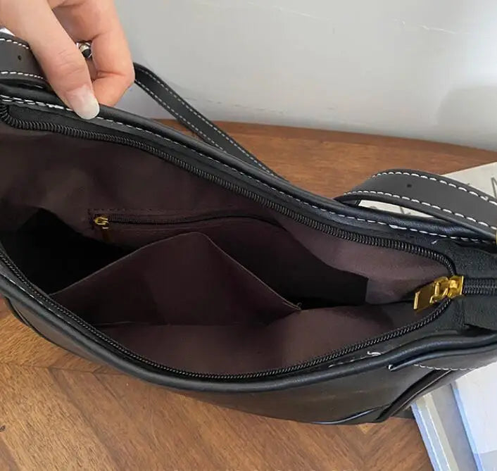 Women Leather Handbags Large Shoulder Bags Female Crossbody Messenger Bags