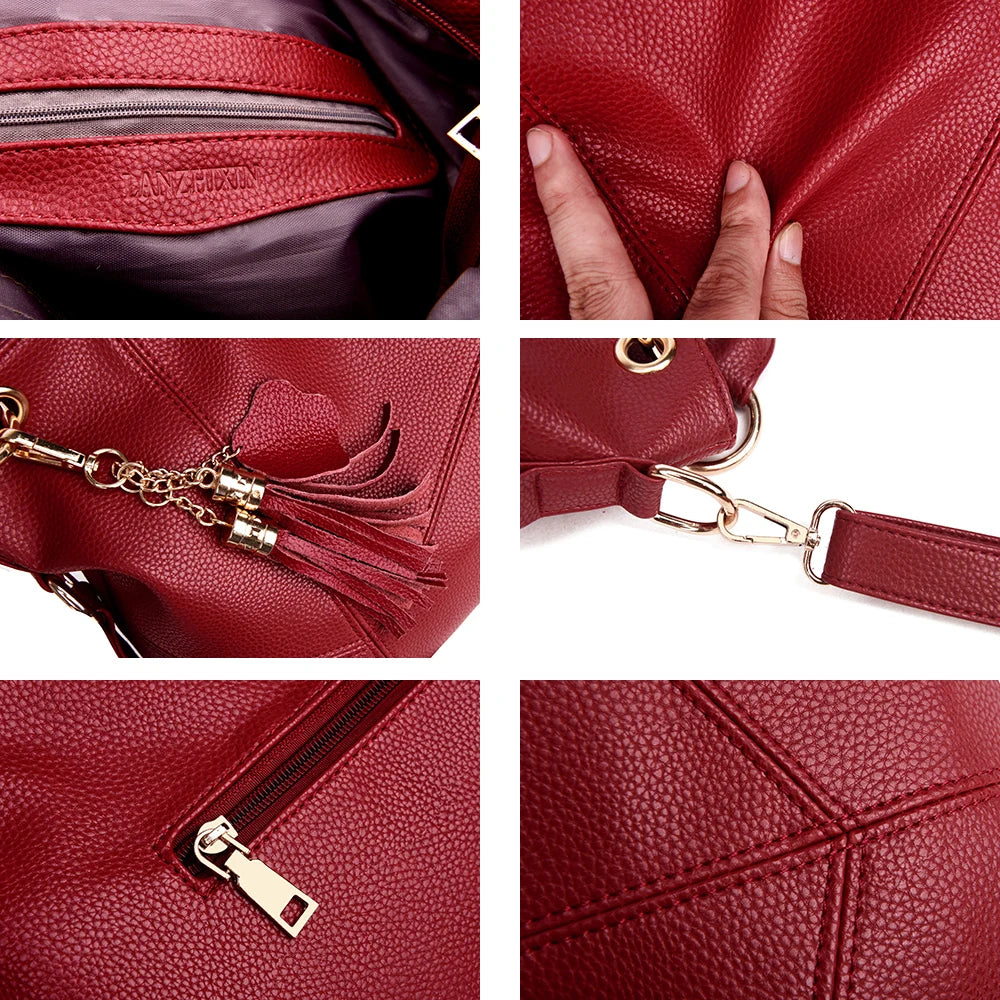 Women Leather Handbags Messenger Bags Crossbody Bag Shoulder Bags
