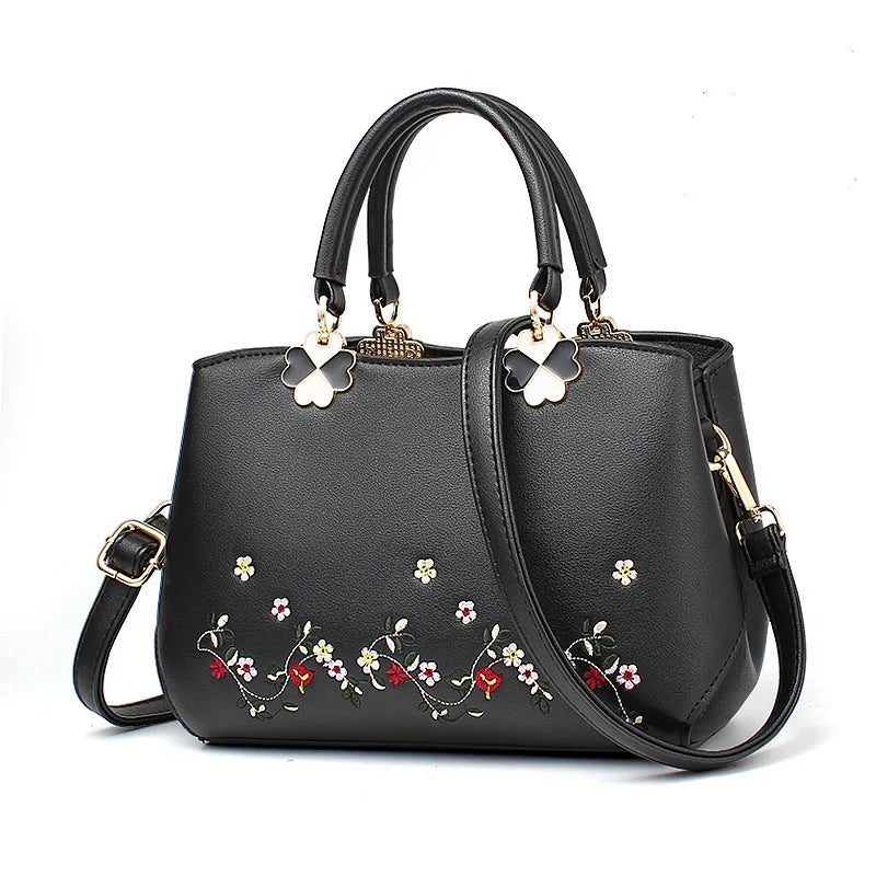 Vintage Women Leather Handbag Crossbody Bag Tote Shoulder Top-handle Bags