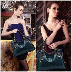 Women Leather Handbags for Women Bag Casual Female Bags Tote Spanish Shoulder Ba