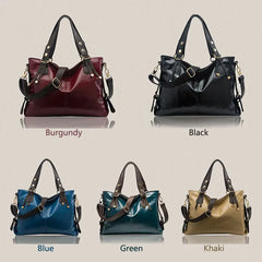 Women Leather Handbags for Women Bag Casual Female Bags Tote Spanish Shoulder Ba