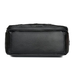 Women Leather Shoulder Bag Multi-pocket Mother Female Crossbody Handbags