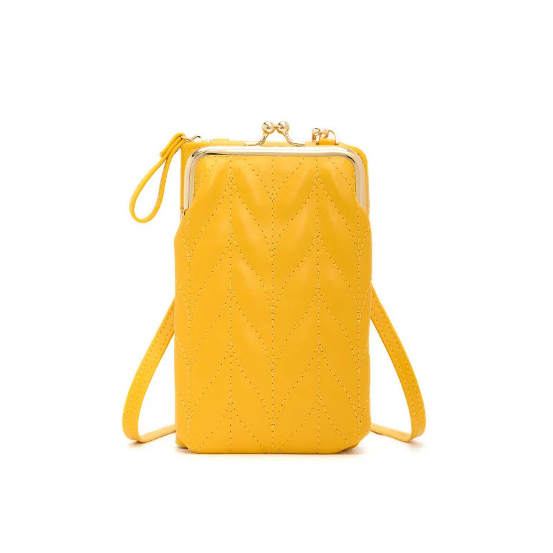 Women Leather Single Shoulder Bag Classic Crossbody Purse