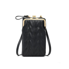 Women Leather Single Shoulder Bag Classic Crossbody Purse