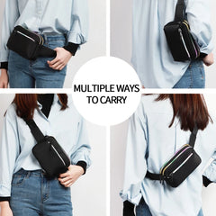 Women Lightweight Waist Fanny Pack Phone Pouch Casual Belt Bag