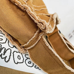 Retro Canvas Shoulder Bag Small Crossbody Purse for Girls