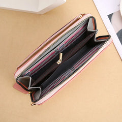 Touch Screen Crossbody Phone Purse in Pure Leather