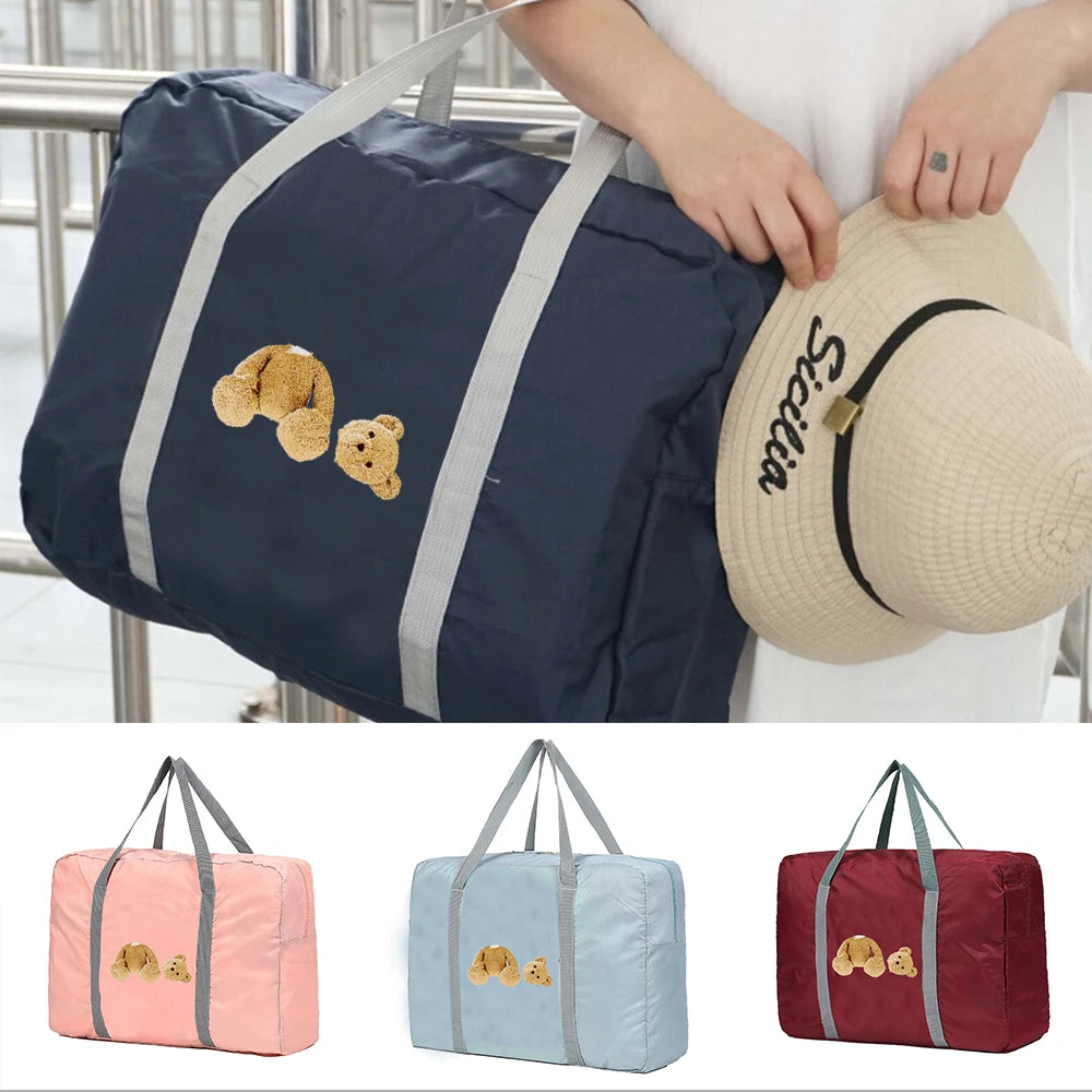 Travel Bags Tote Garment Storage Organizers Men Women Large Duffle Handbags