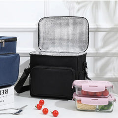Women Lunch Bag Bento Box Thermal Insulated Cooler Bags Picnic School