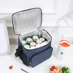 Women Lunch Bag Bento Box Thermal Insulated Cooler Bags Picnic School
