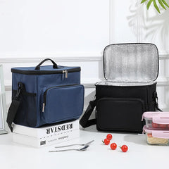 Women Lunch Bag Bento Box Thermal Insulated Cooler Bags Picnic School
