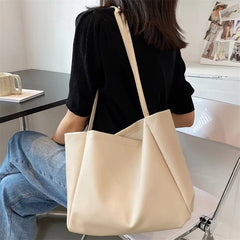 Women Casual Tote Shoulder Handbag Lady Leather Shopping Bag