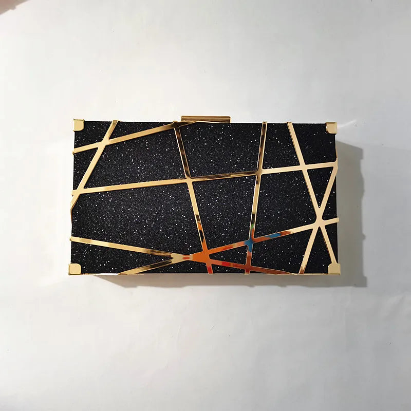 Glitter Wedding Clutch Evening Bag for Women Party Banquet Minaudiere