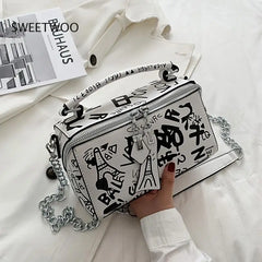 Women Geometric Patterns Crossbody Bag Handbag For Ladies