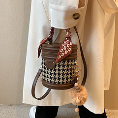 Women Handbags Shoulder Messenger Cross Body Bucket Clutch Purses Large Capcity
