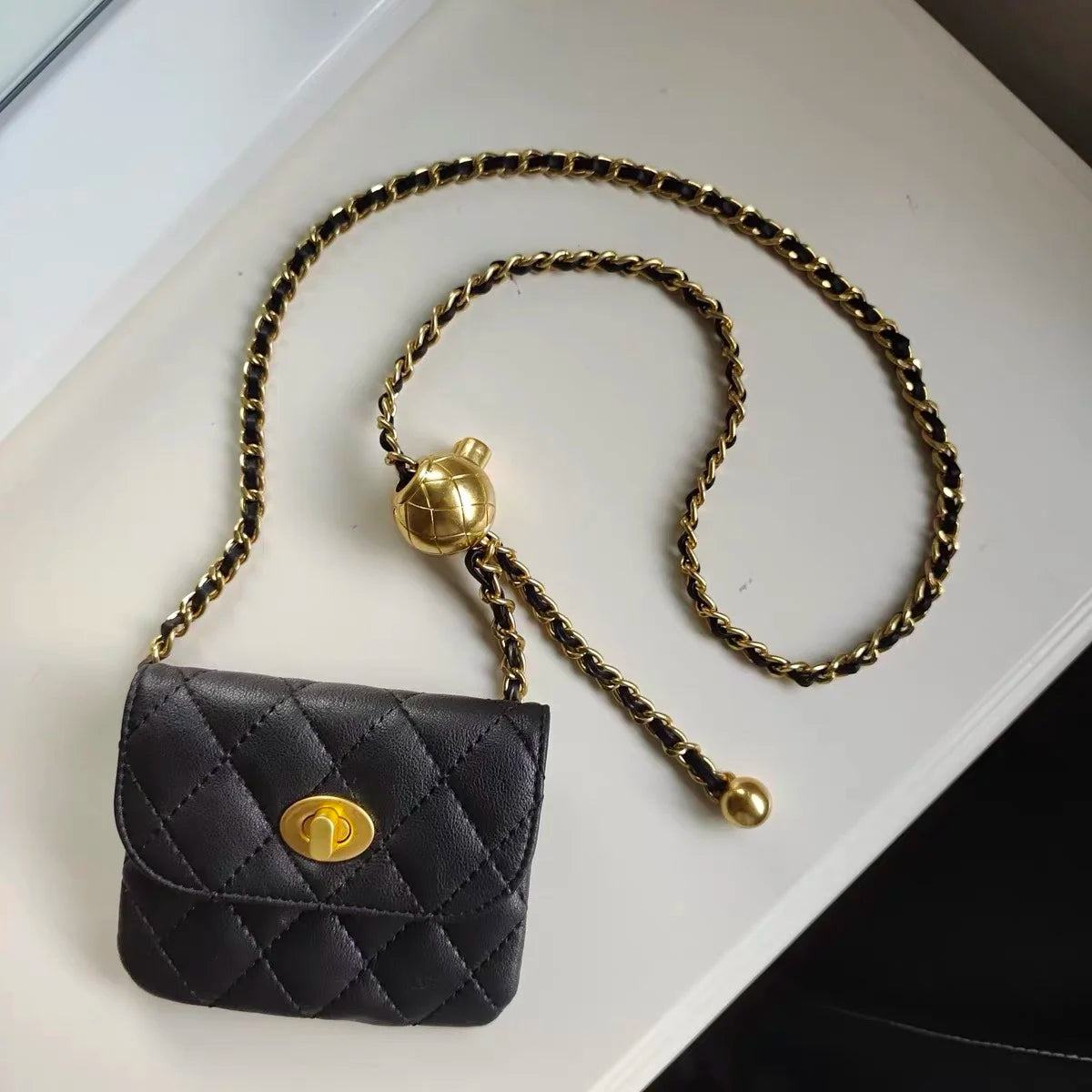Women Mini Waist Chain Belt Bag Crossbody Casual Band