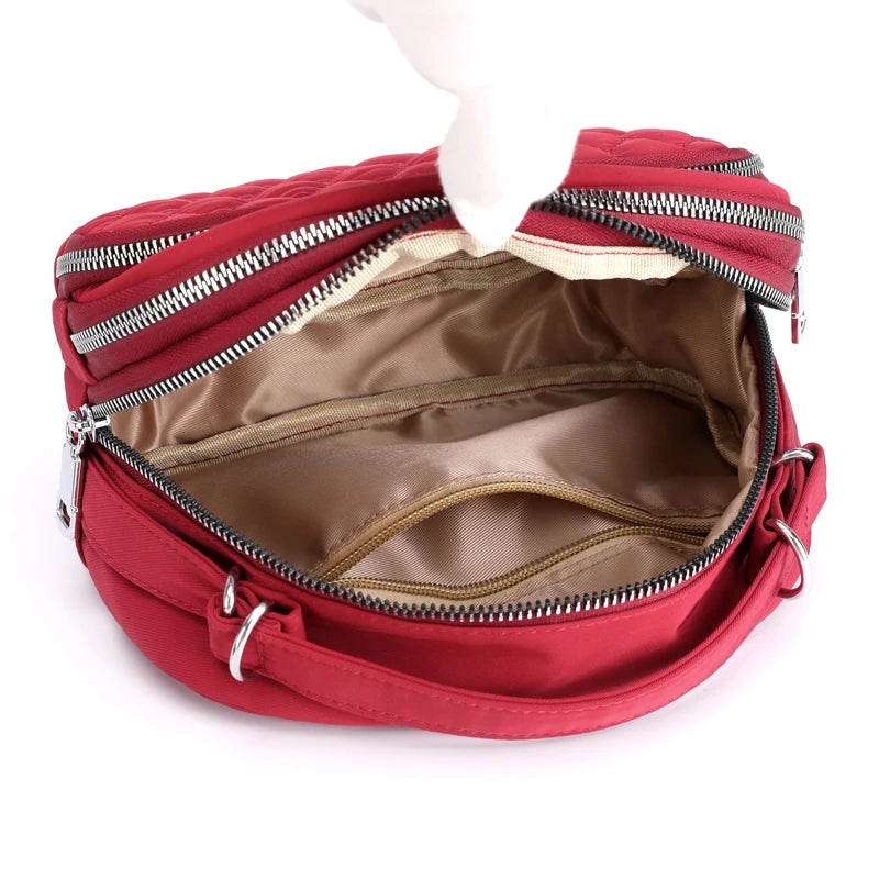 Nylon Crossbody Bag For Women Handbag Tote Shoulder Bag