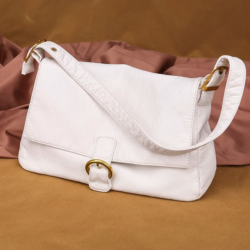 Soft Leather Women Handbags Tote Bag Large Capacity Shoulder Bags