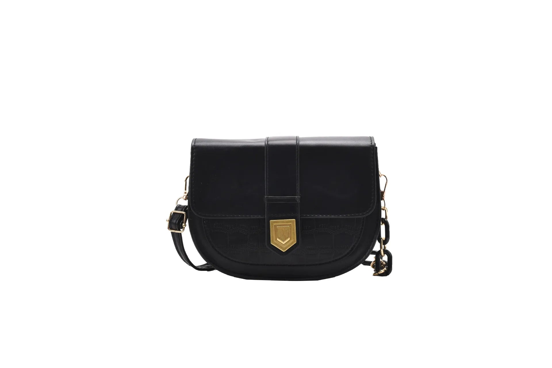 Crocodile Pattern Shoulder Bag Crossbody Handbag