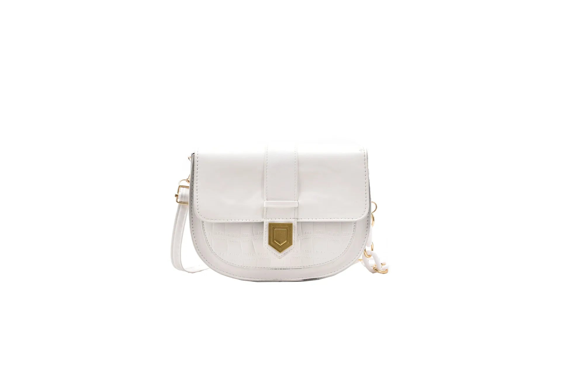 Crocodile Pattern Shoulder Bag Crossbody Handbag